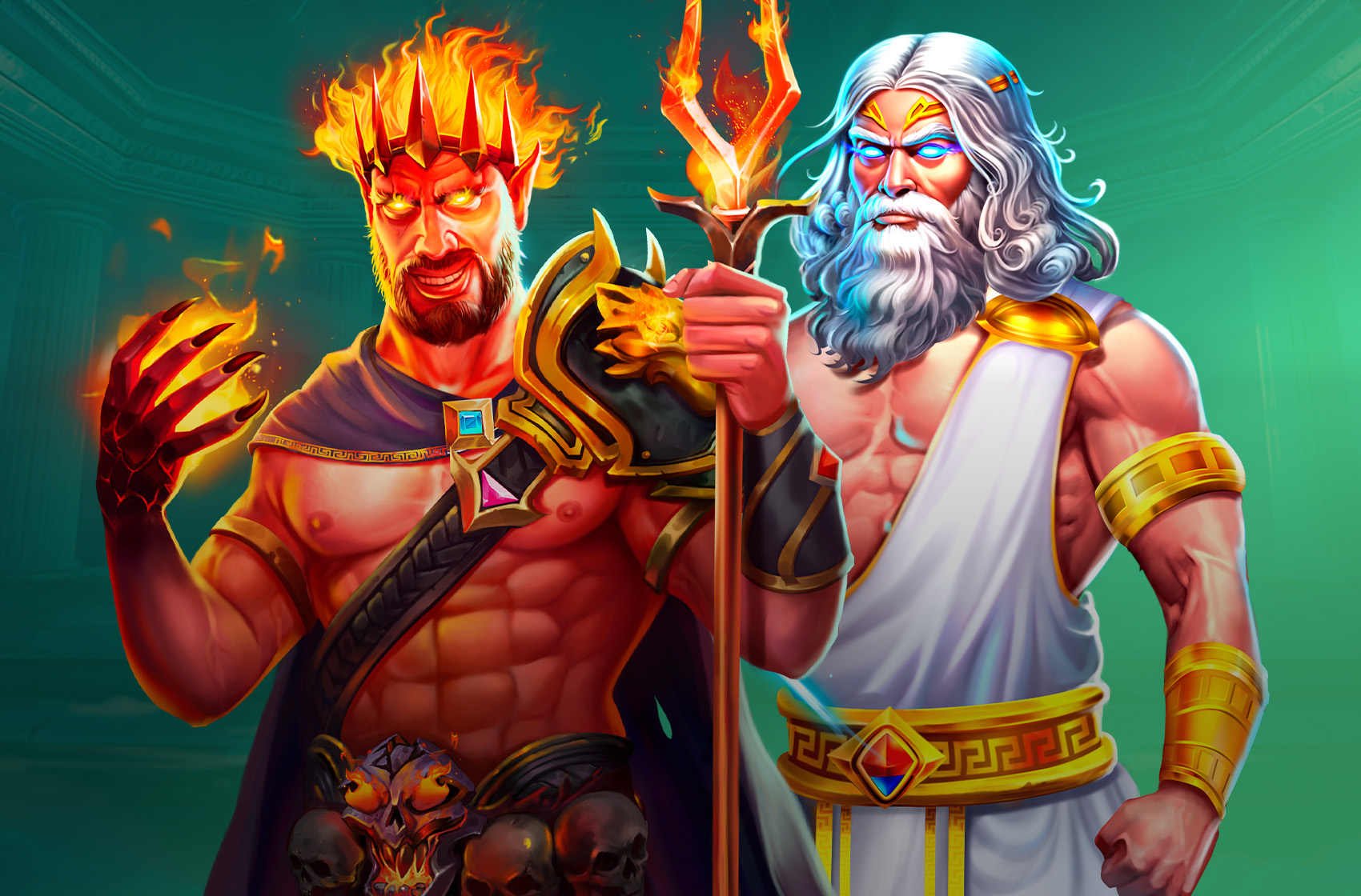 Zeus vs Hades - Gods of War